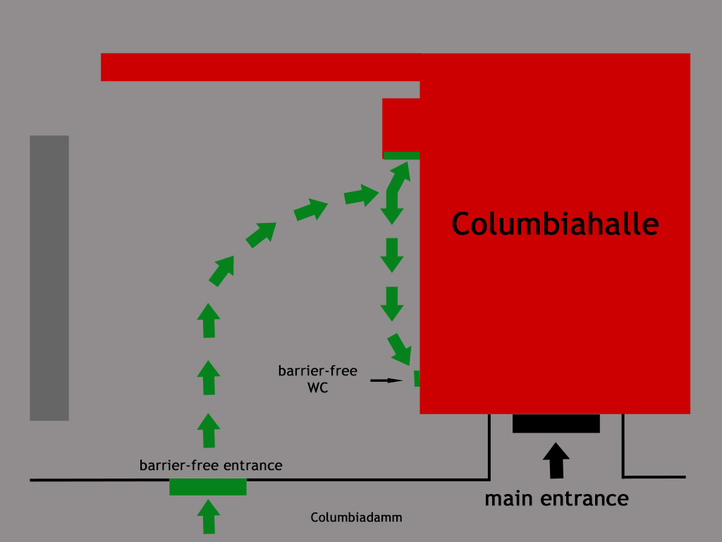 Plan Barrier-Free Columbiahalle